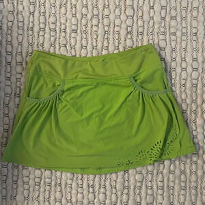 Athleta Green Tennis Skirt